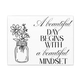 Beautiful Day Canvas Print Printify